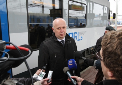 Открытие регулярного движения электропоездов региональных линий по маршрутам Брест–Барановичи и Барановичи–Минск, 19 ноября 2011года.