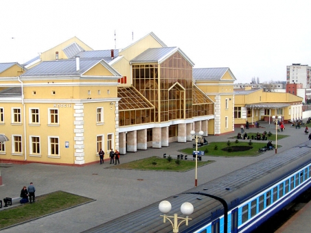 Вокзал станции Жлобин