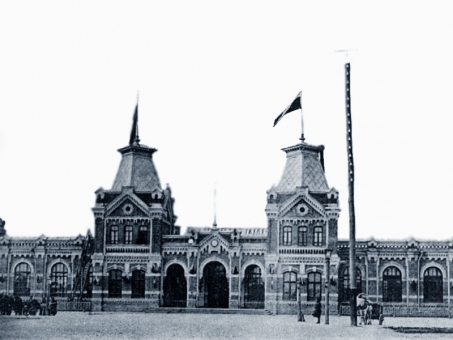 Здание Виленского вокзала, конец 19 века