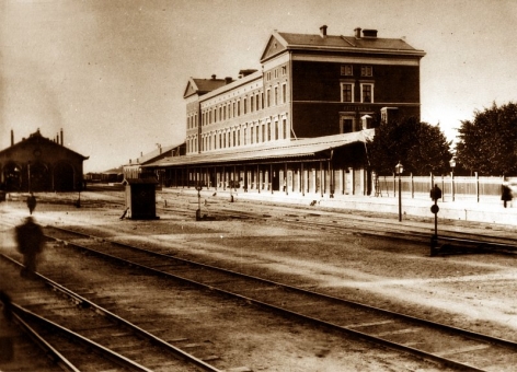 Железнодорожный вокзал Витебска, 1894 год