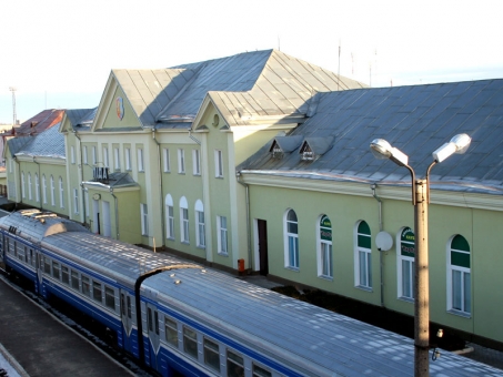 Вокзал станции Лида до реконструкии