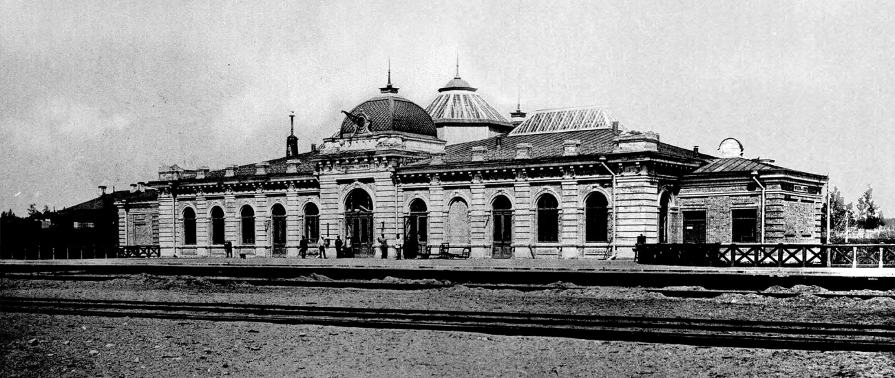 Вокзал станции Могилев, 1902 год